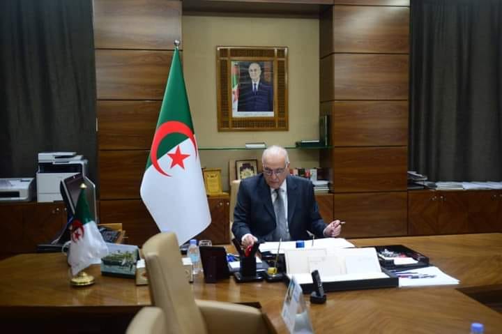 وزير الخارجية الجزائري، أحمد عطاف (الخارجية الجزائرية)