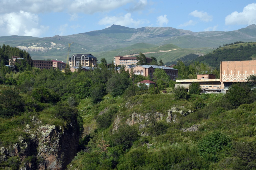 جانب من منطقة جيرموك الأرمينة في 19 تموز/يوليو 2023 (ا ف ب)