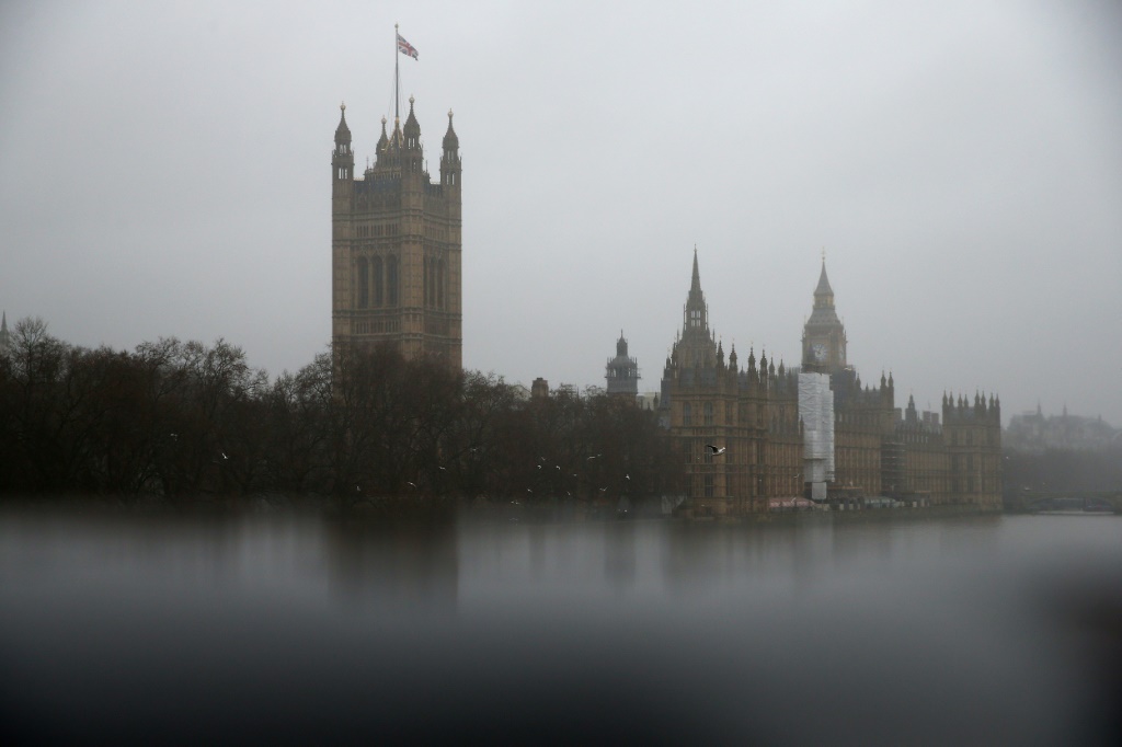 مقر البرلمان البريطاني في لندن بتاريخ 29 كانون الأول/ديسمر 2021 (ا ف ب)
