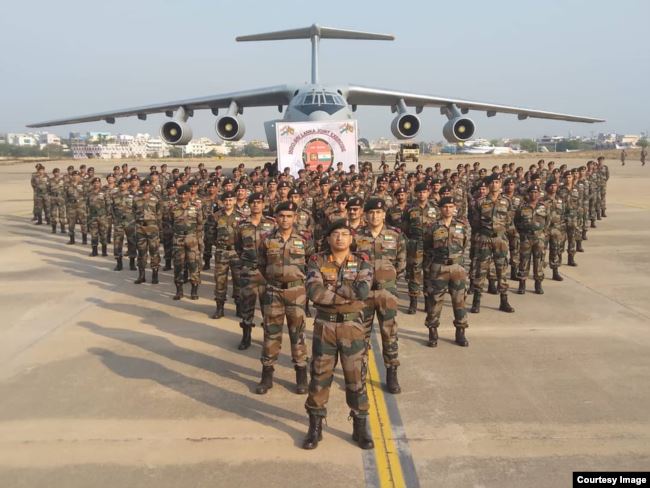 جنود من سلاح الجو الهندي