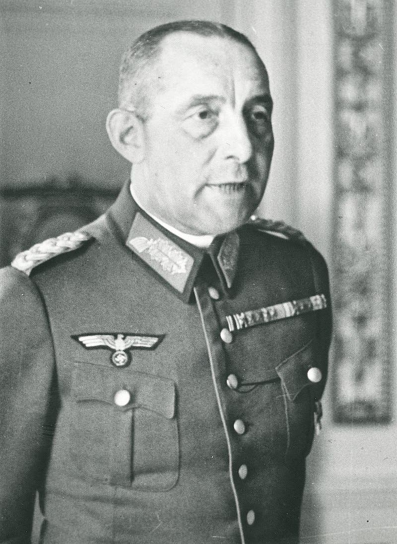 صورة للجنرال الألماني إريش لودك