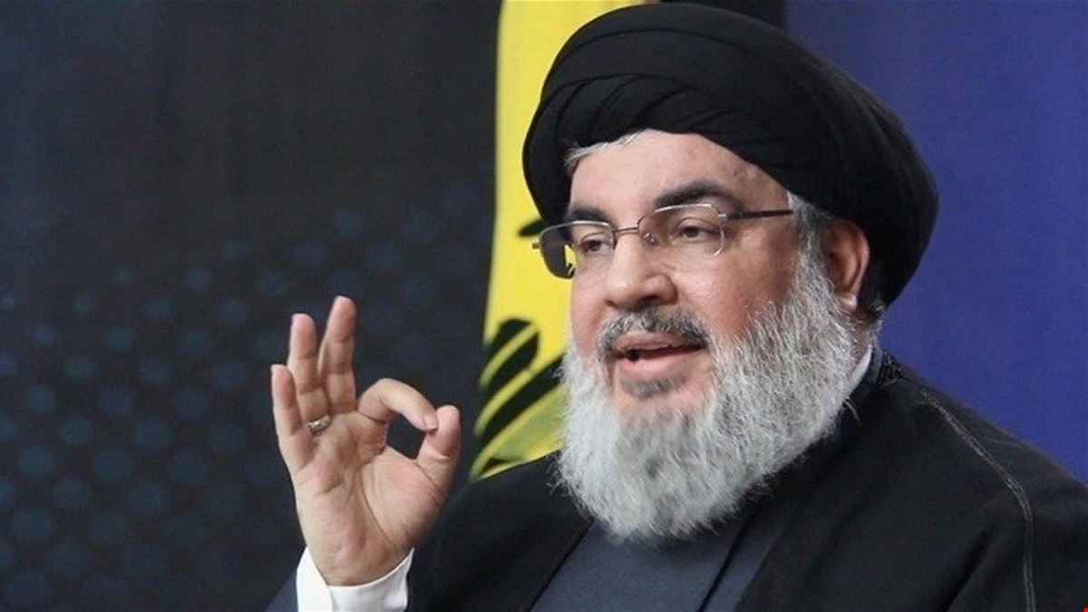 نصر الله زعيم حزب الله في لبنان