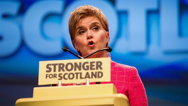 الوزيرة الأولى في أسكتلندا نيكولا ستارجن