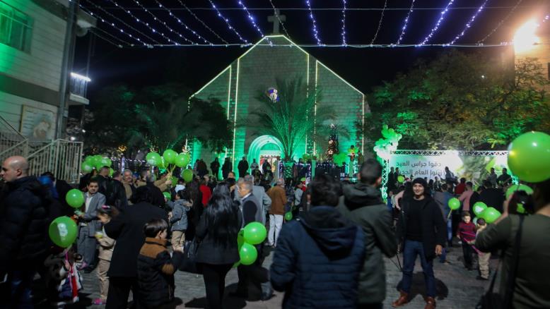 مسيحيو غزة محرومون من أداء الطقوس الدينية في بيت لحم (الجزيرة)