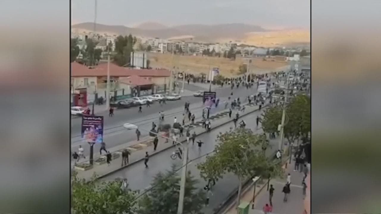 من احتجاجات إيران