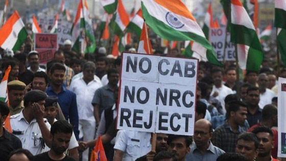 مظاهرات هندية ضد سياسات مودي الطائفية
