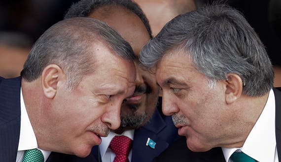 الرئيسان عبدالله غول ورجب طيب أردوغان