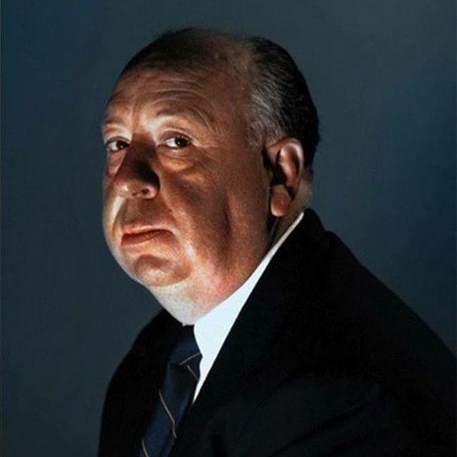 المخرج البريطاني ألفريد هيتشكوك
