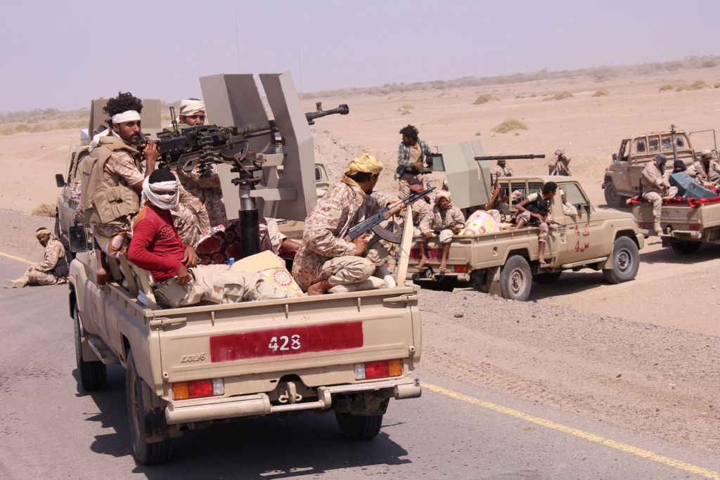 صورة أرشيفية لأفراد من الجيش اليمني 