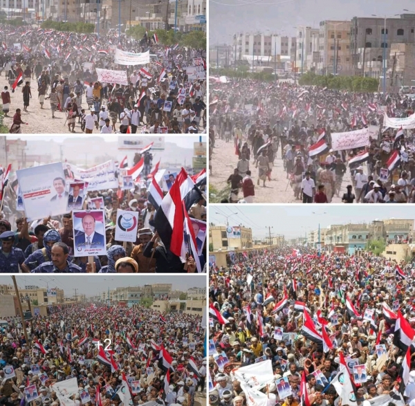 مظاهرات عارمة ضد قوات الانتقالي المدعومة من الامارات