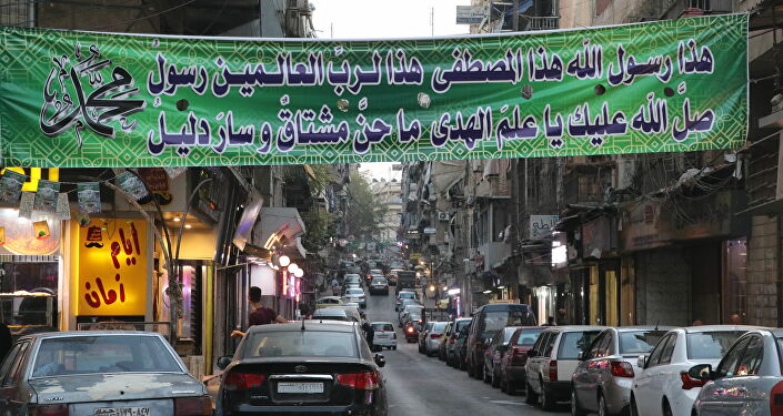 مسيحيو حلب ومسلموها يحيون ذكرى مولد النبي محمد (ص)