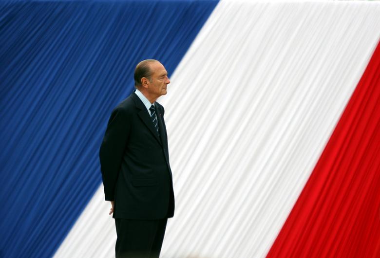 جاك شيراك رئيس فرنسا الراحل أدان الرسوم المسيئة/ رويترز