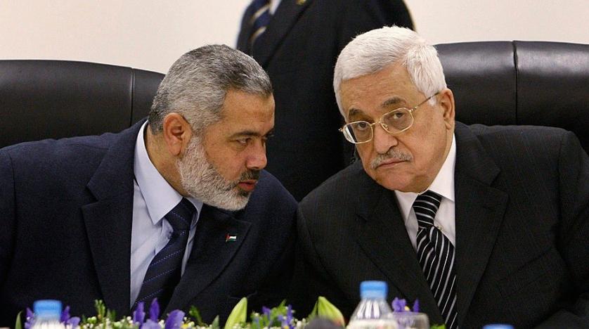 محمود عباس واسماعيل هنية