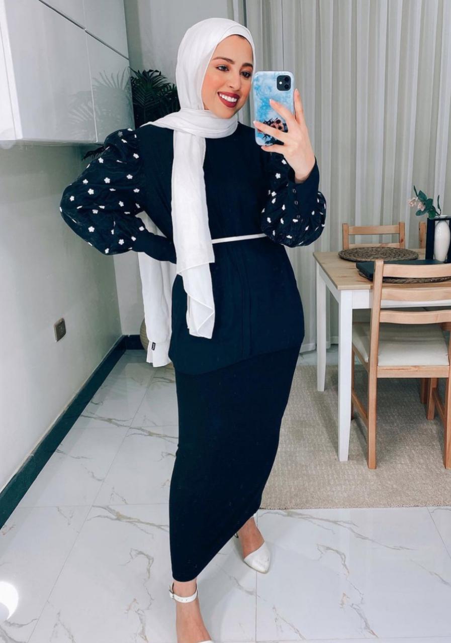فساتين محجبات شتوية للمناسبات