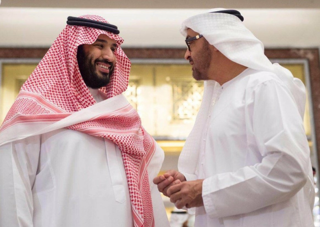 ولي عهد أبوظبي وولي عهد السعودية