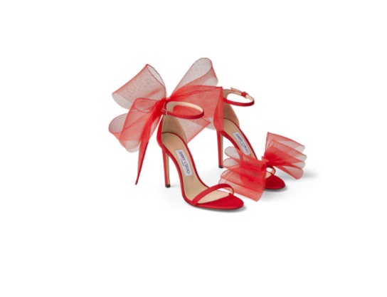صندل أحمر من Jimmy Choo