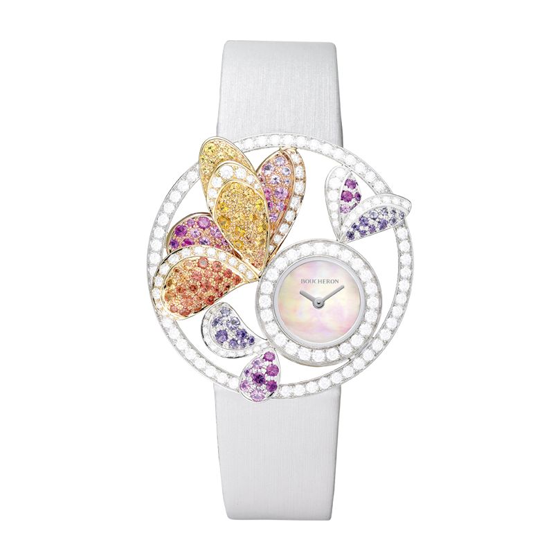 ساعة ملونة من بوشرون Boucheron 