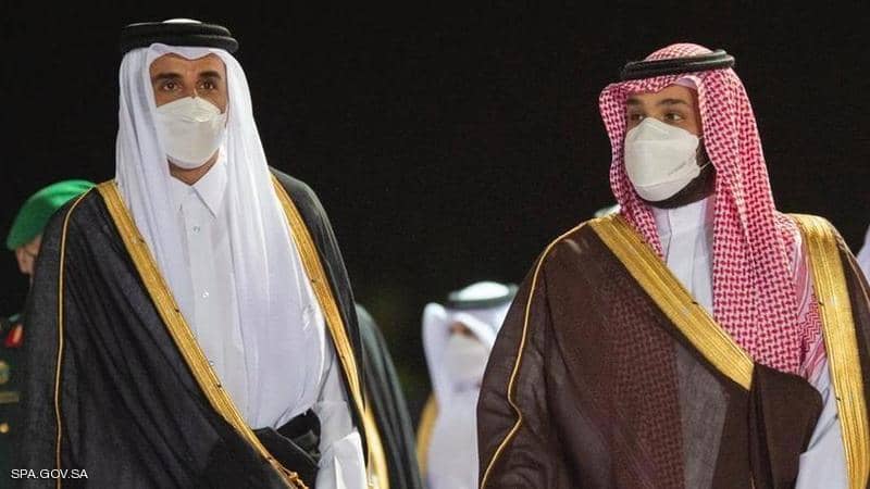 الأمير محمد بن سلمان يستقبل أمير قطر في جدة