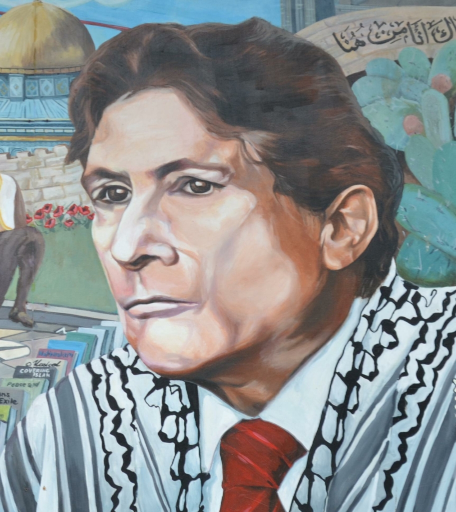 جدارية فلسطينية لإدوارد سعي