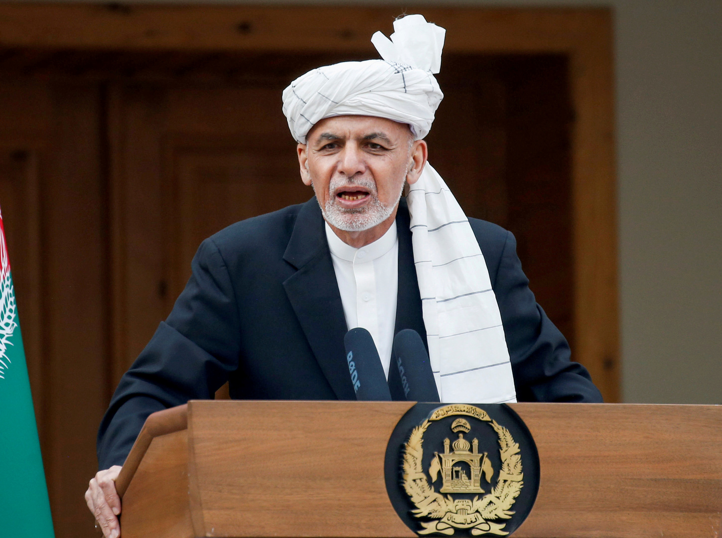 الرئيس الأفغاني، أشرف غني