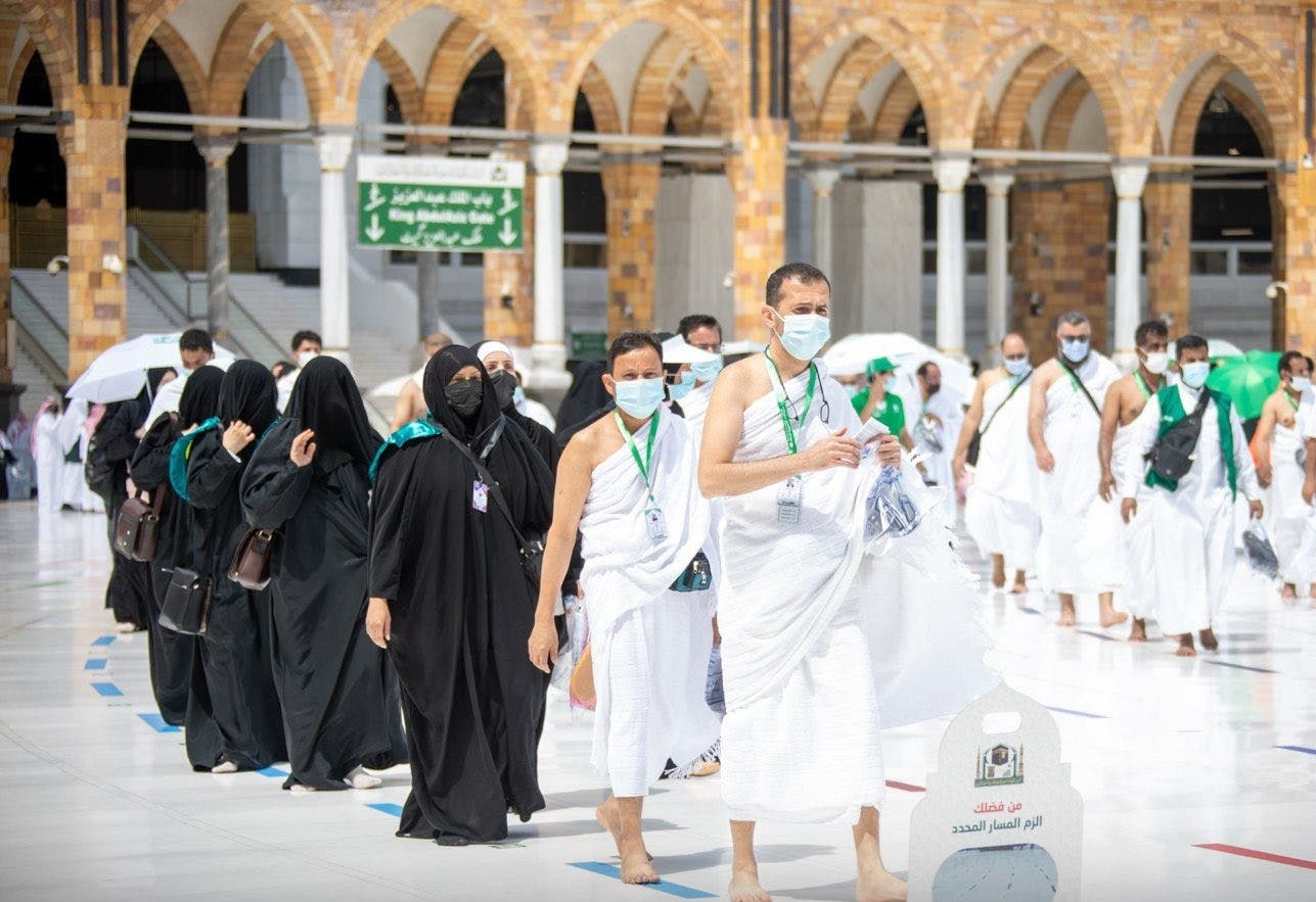 إجراءات وقائية خلال الطواف