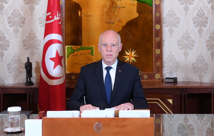 الرئيس التونسي قيس سعيد