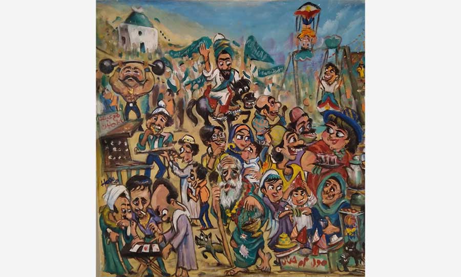 الفنان حسني أبو بكر