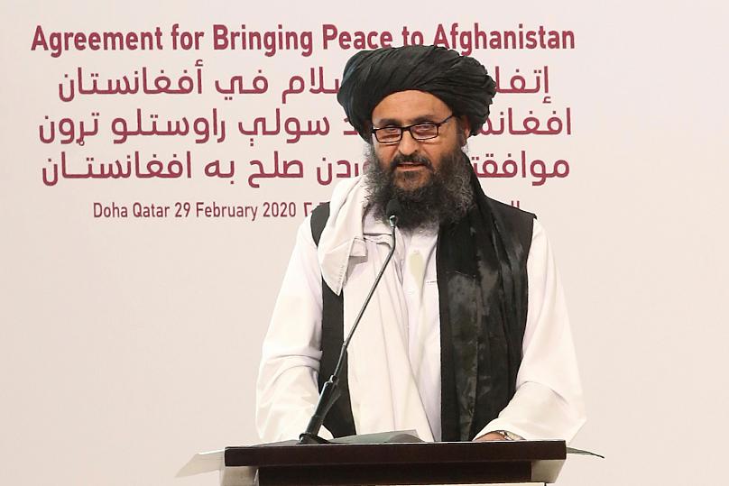  الملا عبد الغني بردار رئيس المكتب السياسي لحركة طالبان