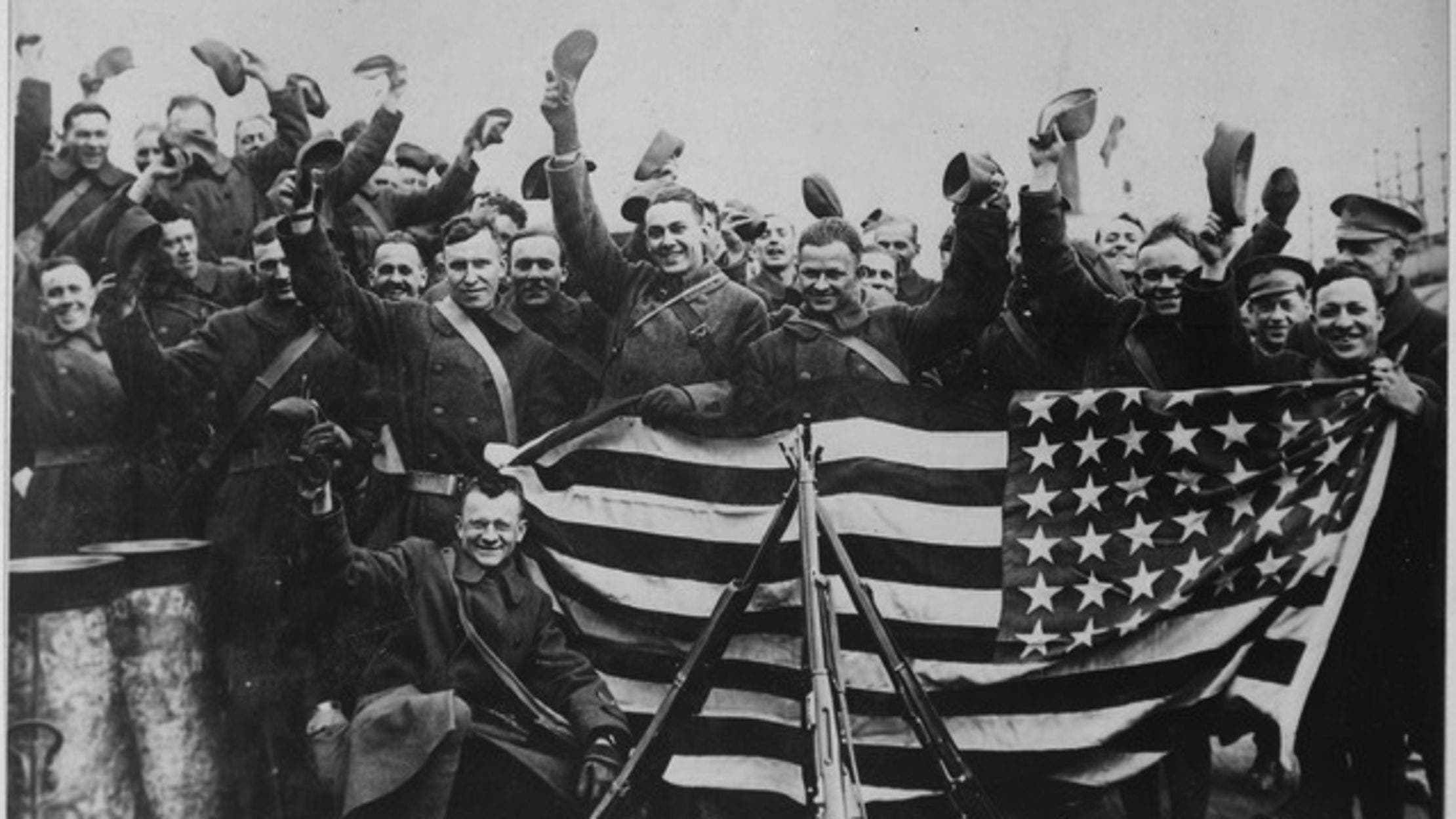 جنود أميركيون شاركوا بالحرب العالمية الأولى