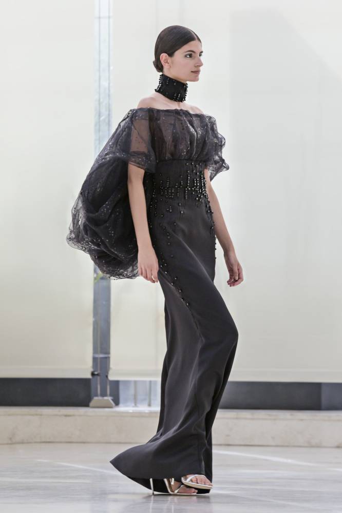 فستان خطوبة باللون الأسود من أنطونيو غريملدي Antonio Grimaldi