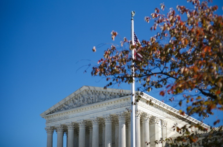 مبنى المحكمة العليا في واشنطن لي 1 نوفمبر 2021(ا ف ب)