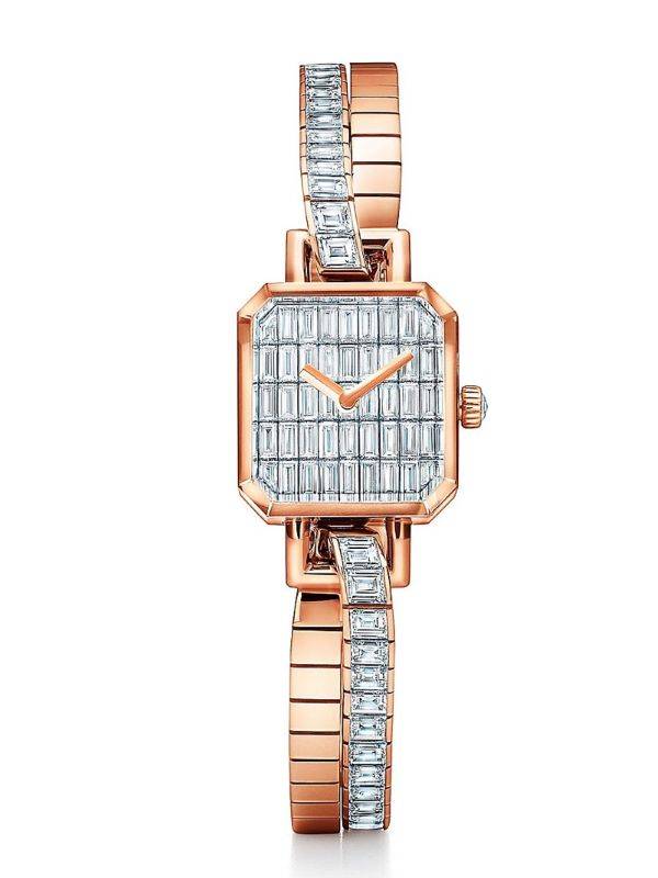 ساعة تيفاني المربعة من Tiffany & co