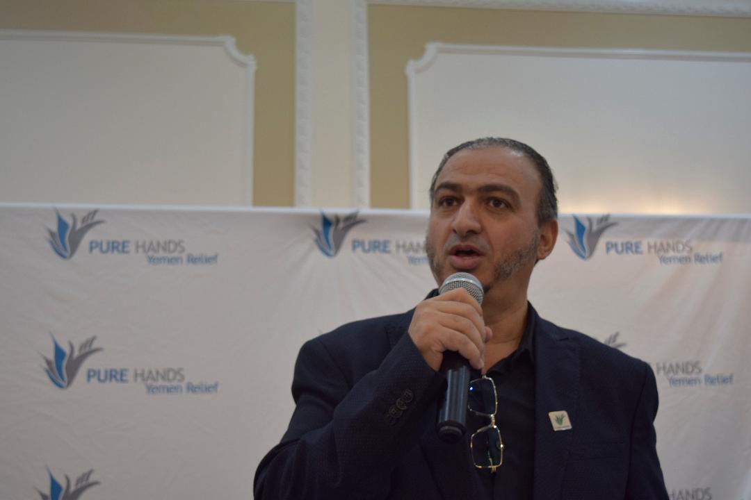 الدكتور محمد الحجاجي الرئيس التنفيذي لبيور هاندز ( الأمة برس)