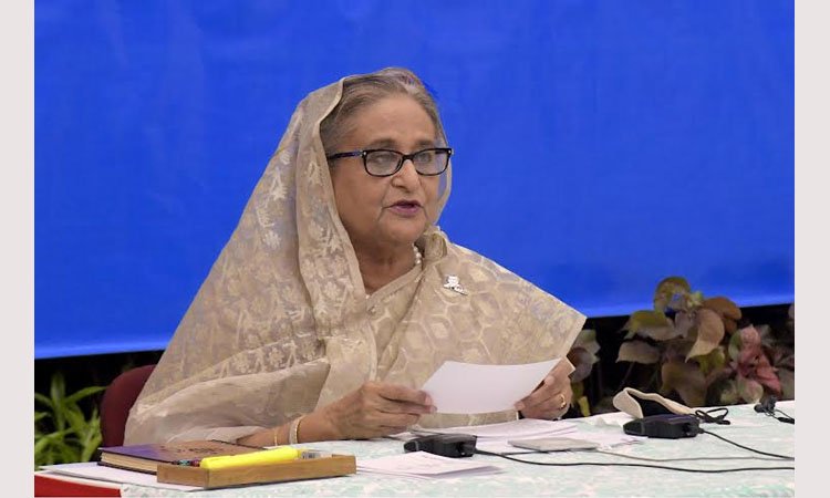 الشيخة حسنية رئيسة وزراء بنغلادش(وكالة الأنباء بنغلادش))