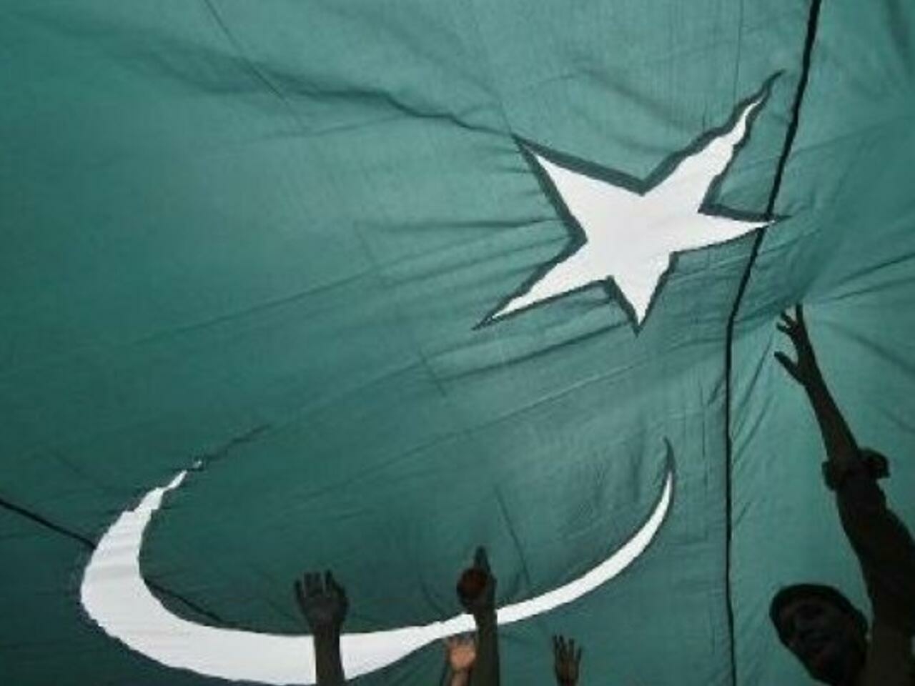 علم جمهورية باكستان ( أ ف ب)