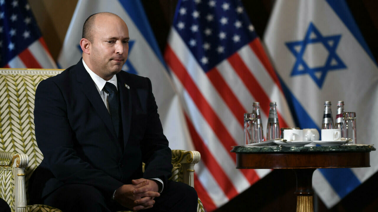 رئيس الحكومة الاسرائيلية، نفتالي بينيت (أ ف ب)