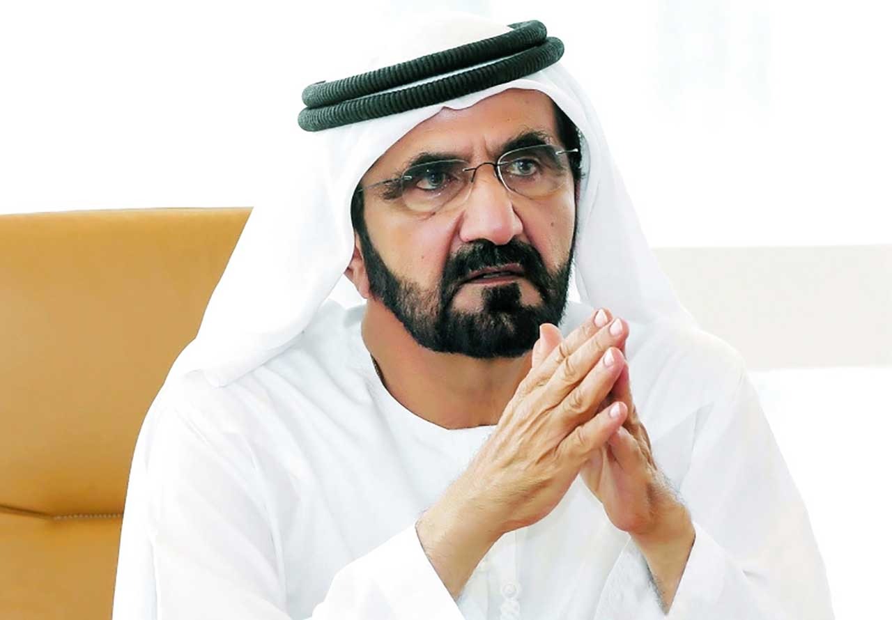 الشيخ محمد بن راشد آل مكتوم، نائب رئيس دولة الامارات، رئيس مجلس الوزراء، حاكم دبي ( متابعات الأمة برس)