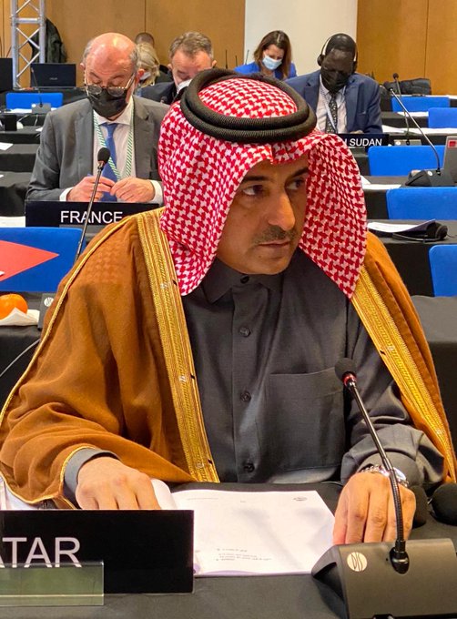  رئيس مجلس الشورى حسن بن عبدالله الغانم (قنا)