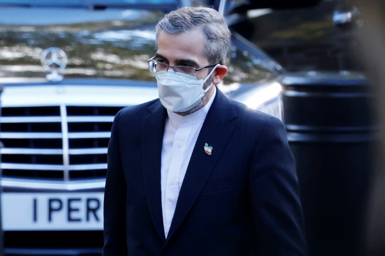 مساعد وزير الخارجية الإيراني للشؤون السياسية علي باقري كني في لندن بتاريخ 11 تشرين الثاني/نوفمبر 2021(ا ف ب)