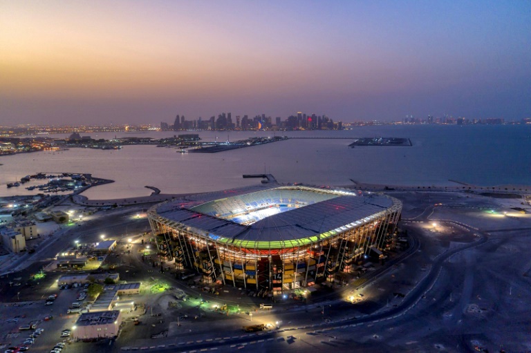 يفتح استاد 974 (راس أبو عبود سابقاً) أبوابه للمرة الأولى في كأس العرب 2021(ا ف ب)