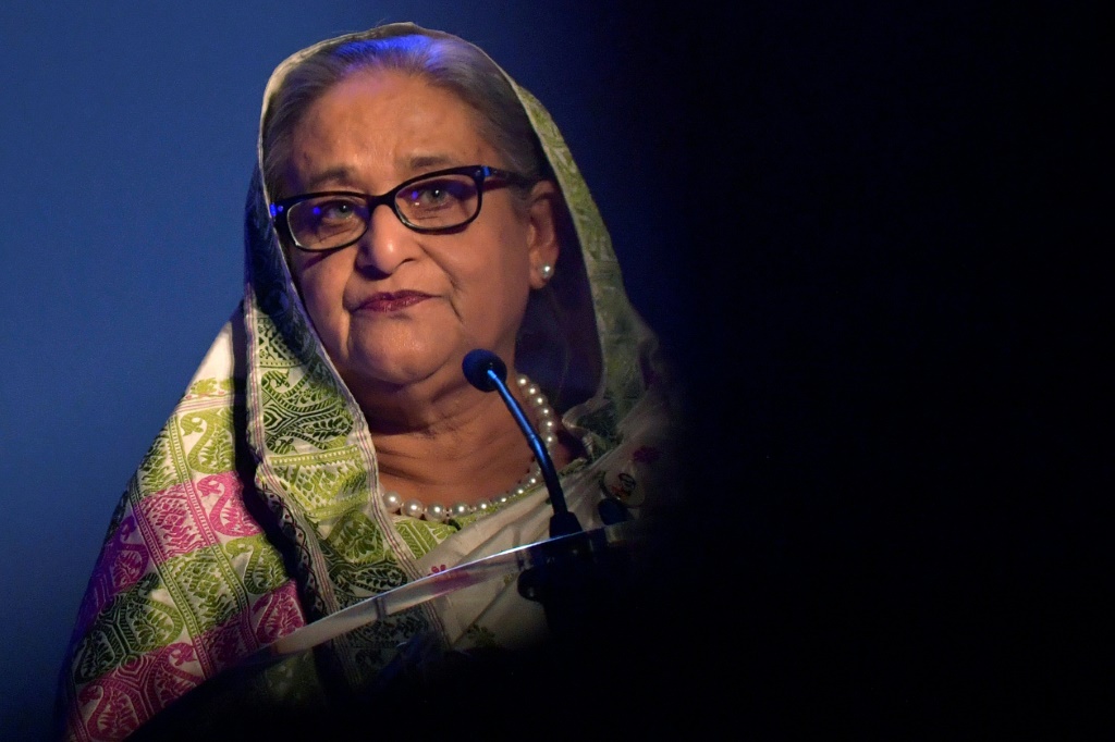 في عهد رئيسة الوزراء الشيخة حسينة ، يقول النشطاء إن أوضاع حقوق الإنسان في بنغلاديش تدهورت بشكل حاد (أ ف ب)