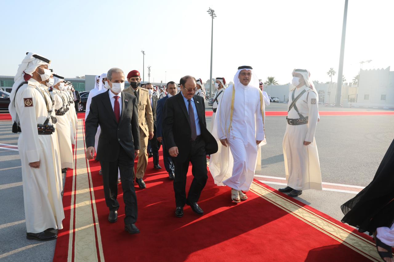 نائب الرئيس اليمني علي محسن صالح يغادر الدوحة بعد زيارة ناجحة (سبأ)