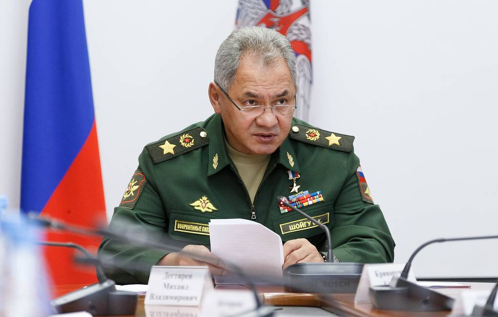 وزير الدفاع الروسى الجنرال سيرجى شويجو /تاس