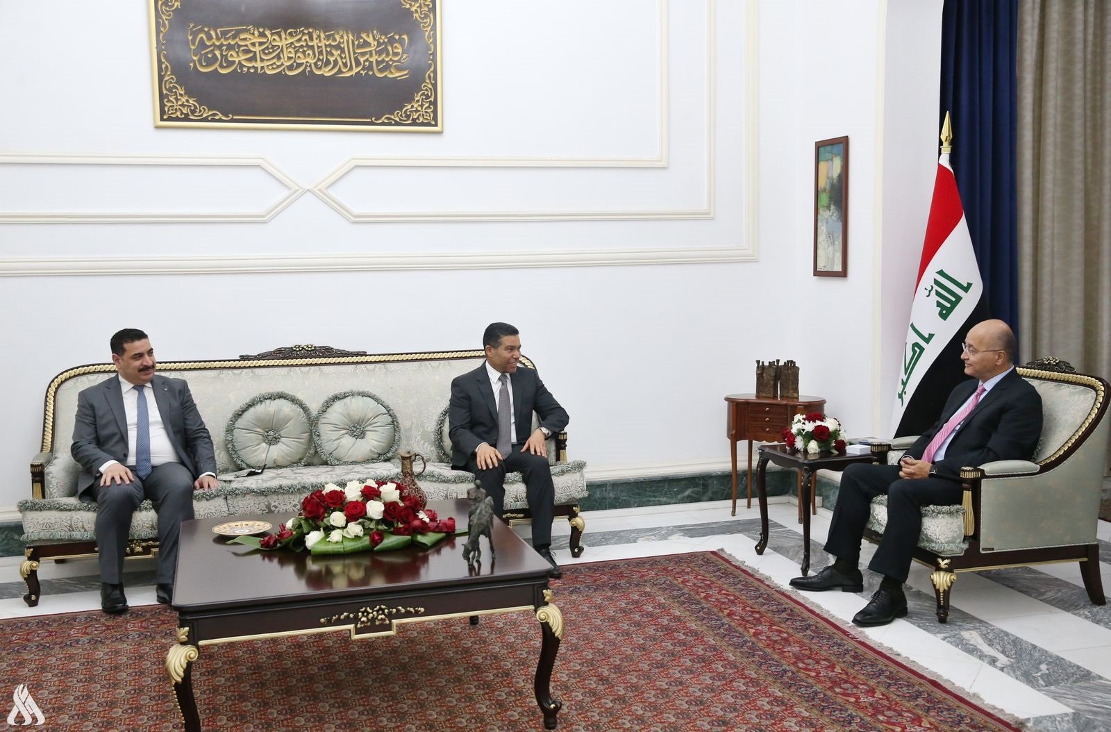 الرئيس العراقي برهم صالح  (واع)