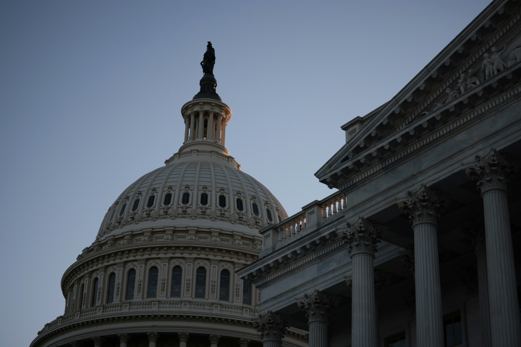 الكونجرس يوافق على مشروع قانون بشأن الإنفاق (ا ف ب)