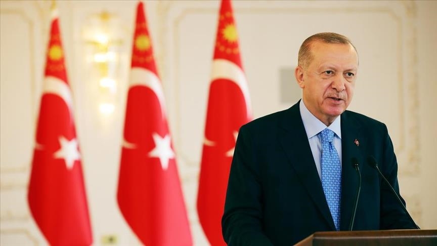 الرئيس التركي رجب طيب اردوغان ( ا ف ب)