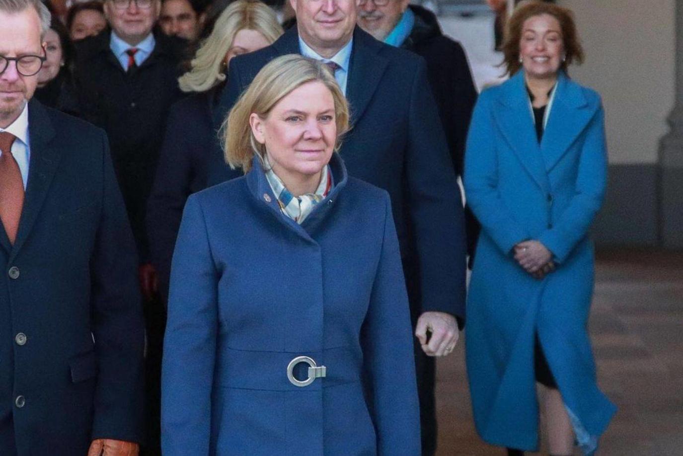 ماجدالينا أندرسون رئيس وزراء الحكومة السويدية - من الصفحة الرسمية لإنستغرام رئيسة الوزراء السويدية ماجدالينا أندرسون