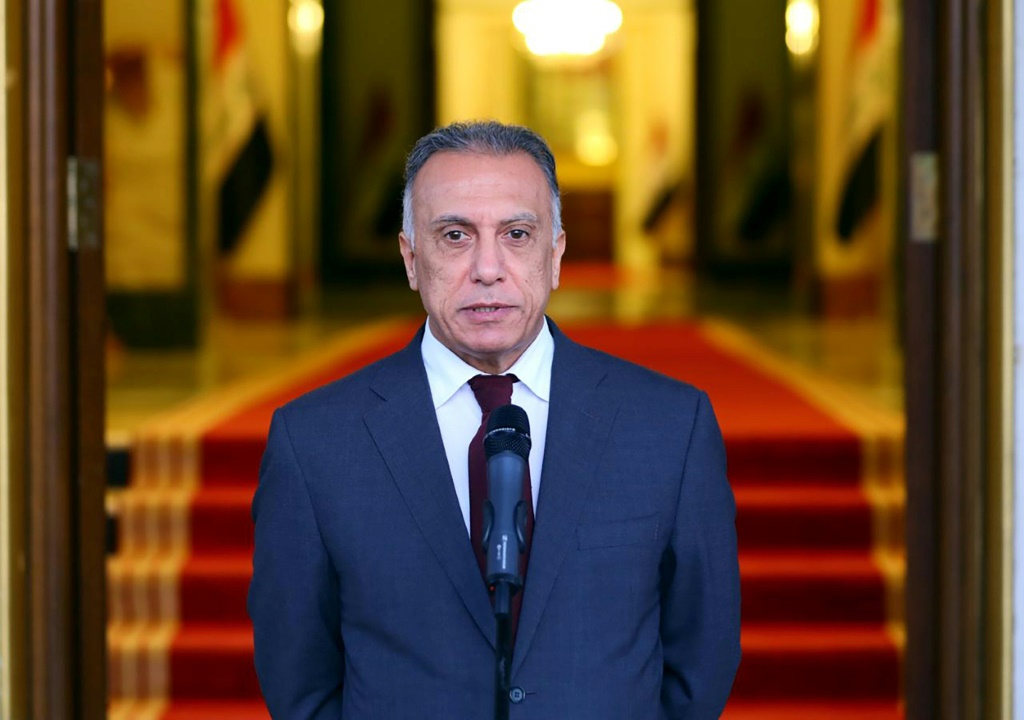 رئيس الوزراء العراقي مصطفى الكاظمي (ا ف ب)