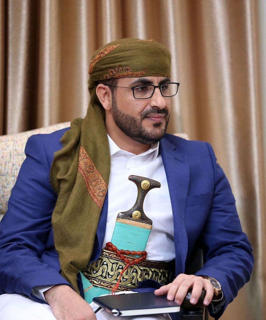 الناطق الرسمي بإسم الحوثيين محمد عبدالسلام ( التواصل الاجتماع)
