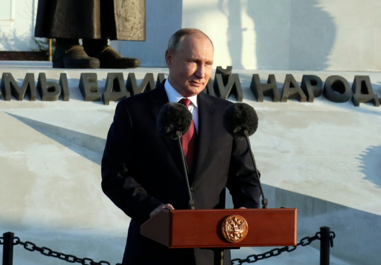 الرئيس الروسي فلاديمير بوتين (أ ف ب)